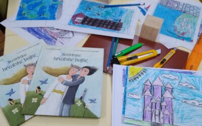 KOCKA, BAJKA, PRIČA: ilustratori 3.a s učiteljicom Zdenkom
