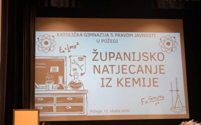 Uspjeh učenika na Županijskom natjecanju iz kemije