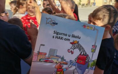 Predavanje o sigurnosti u prometu za prvašiće